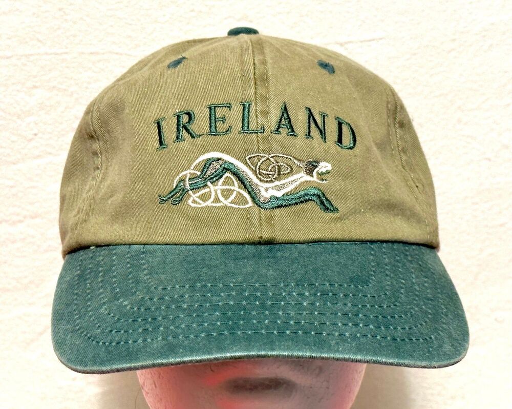 Ireland Green Olive Hat Cap Travel